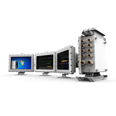 ЭВМ для контроля взрывозащищенности шахт и обеспечения физической безопасности